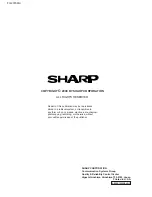 Preview for 114 page of Sharp FO-2970M Service Manual