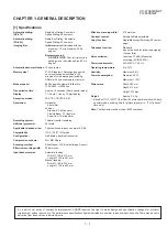 Preview for 3 page of Sharp FO-880 Service Manual