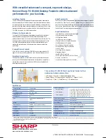 Preview for 2 page of Sharp FO-B1600 Specifications