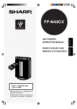 Sharp FP-N40CX - Plasmacluster Ion Air Purifier Operation Manual preview