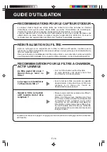 Preview for 40 page of Sharp FP-N40CX - Plasmacluster Ion Air Purifier Operation Manual