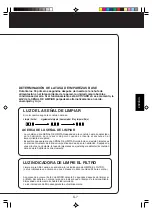 Preview for 23 page of Sharp FP-P35CX - HEPA Air Purifier Operation Manual