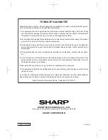 Preview for 36 page of Sharp GBOXS0041AWM1 Operation Manual