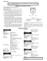 Preview for 2 page of Sharp HT-DP3000 Service Manual