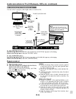 Preview for 21 page of Sharp HT-SB602 Operation Manual