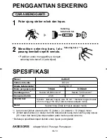 Preview for 60 page of Sharp IG-BC2E Plasmacluster Ion Operation Manual