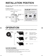 Preview for 6 page of Sharp IG-CL15A Operation Manual