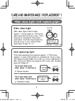 Preview for 11 page of Sharp IG-EX20B Operation Manual