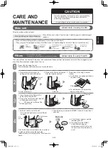 Preview for 17 page of Sharp IG-HH1A Operation Manual