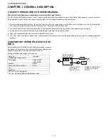 Preview for 2 page of Sharp Illustration XL-HP535E Service Manual