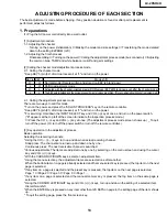 Preview for 13 page of Sharp LC 13SH4U Service Manual