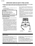 Preview for 2 page of Sharp LC-15A2E Service Manual