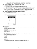 Preview for 8 page of Sharp LC-15A2E Service Manual