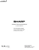 Preview for 34 page of Sharp LC-15A2M Service Manual