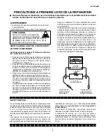 Preview for 3 page of Sharp LC 15A2U Service Manual