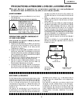 Preview for 3 page of Sharp LC-15PX1U Service Manual