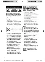 Preview for 2 page of Sharp LC-32CFG6021KF User Manual