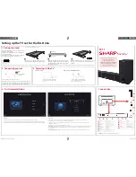 Preview for 2 page of Sharp LC-32FI3221K:
LC-32FI3321K Quick Start Setup Manual