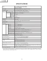 Preview for 6 page of Sharp LC-37DB5U Service Manual