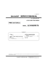 Preview for 77 page of Sharp LC-90LE657U Service Manual