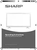 Sharp LC40UK7352K Operating Instructions Manual preview