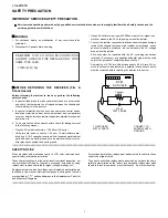 Preview for 2 page of Sharp LC42D65U - LC - 42" LCD TV Service Manual