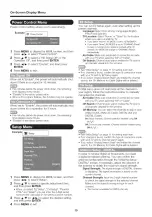 Preview for 19 page of Sharp LC46SB54U - LC - 46" LCD TV Operation Manual