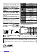 Preview for 2 page of Sharp LL-T15G1 Specifications