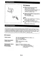 Preview for 38 page of Sharp MD-M11A Operation Manual