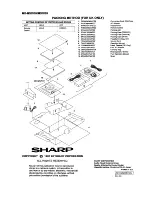 Preview for 52 page of Sharp MD-MS701H Service Manual