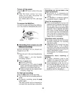 Preview for 13 page of Sharp MD-MT161E Operation Manual