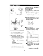 Preview for 23 page of Sharp MD-MT161E Operation Manual