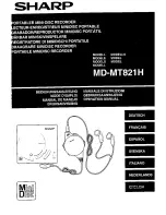 Sharp MD-MT821H (German) Bedienungsanleitung preview