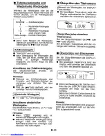 Preview for 18 page of Sharp MD-T60H (German) Operation Manual