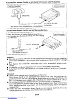 Preview for 21 page of Sharp MD-T60H (German) Operation Manual