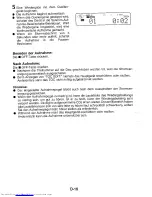 Preview for 23 page of Sharp MD-T60H (German) Operation Manual