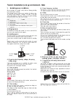 Preview for 5 page of Sharp MX-2310U Installation Manual