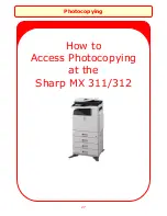 Preview for 29 page of Sharp MX-5112 Reference Manual