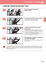 Preview for 21 page of Sharp MX-B356W Quick Start Manual