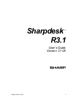 Sharp MXUSX5 - Desk - PC User Manual preview