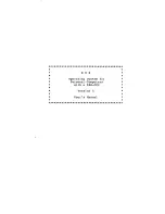 Preview for 2 page of Sharp MZ-3500 Manual For Use