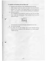 Preview for 7 page of Sharp MZ1F10 User Manual