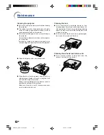 Preview for 56 page of Sharp Notevision PG-A20X Operation Manual