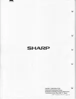 Preview for 35 page of Sharp PC-1350 Service Manual