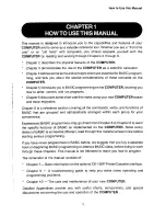 Preview for 9 page of Sharp PC-1403 Operation Manual