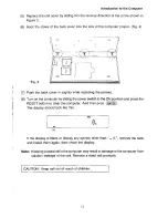 Preview for 19 page of Sharp PC-1403 Operation Manual