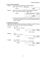 Preview for 39 page of Sharp PC-1403 Operation Manual