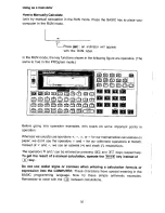 Preview for 62 page of Sharp PC-1403 Operation Manual