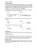 Preview for 72 page of Sharp PC-1403 Operation Manual