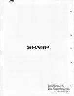 Preview for 29 page of Sharp pc-2500 Service Manual